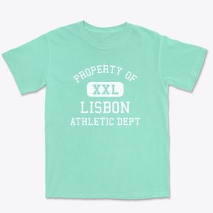 Lisbon Maine Athletic Dept Premium Heavyweight T-shirt