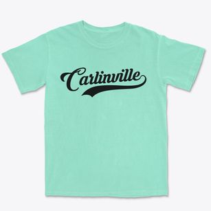 Carlinville Illinois Vintage Team Premium Heavyweight T-shirt