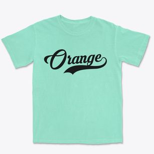Orange Ohio Vintage Team Premium Heavyweight T-shirt