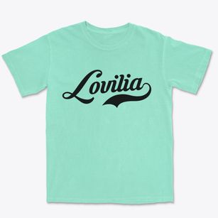 Lovilia Iowa Vintage Team Premium Heavyweight T-shirt