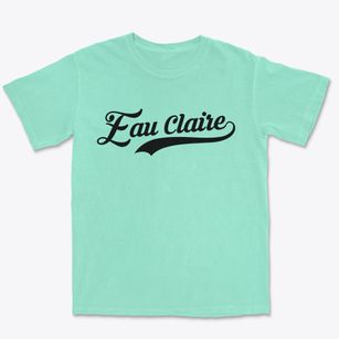 Eau Claire Wisconsin Vintage Team Premium Heavyweight T-shirt