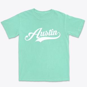 Austin Texas Vintage Team Premium Heavyweight T-shirt