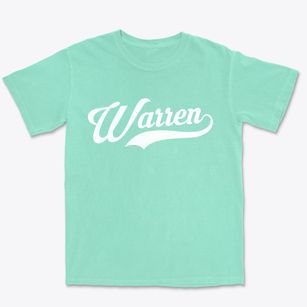 Warren Rhode Island Vintage Team Premium Heavyweight T-shirt