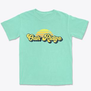 Oak Ridge North Carolina Sublime Sunset Premium Heavyweight T-shirt