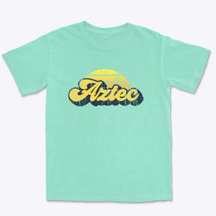 Aztec New Mexico Sublime Sunset Premium Heavyweight T-shirt