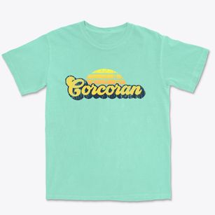 Corcoran Minnesota Sublime Sunset Premium Heavyweight T-shirt