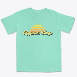 Mayflower Village California Sublime Sunset Premium Heavyweight T-shirt
