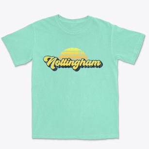 Nottingham New Hampshire Sublime Sunset Premium Heavyweight T-shirt