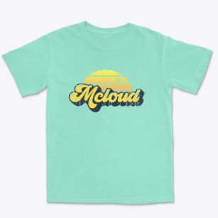 Mcloud Oklahoma Sublime Sunset Premium Heavyweight T-shirt