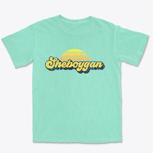 Sheboygan Wisconsin Sublime Sunset Premium Heavyweight T-shirt