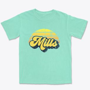 Mills Wyoming Sublime Sunset Premium Heavyweight T-shirt