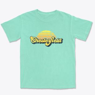 Chesterfield New Hampshire Sublime Sunset Premium Heavyweight T-shirt