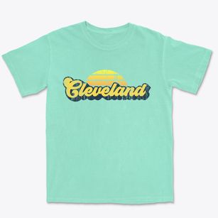 Cleveland Tennessee Sublime Sunset Premium Heavyweight T-shirt