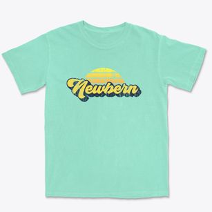 Newbern Tennessee Sublime Sunset Premium Heavyweight T-shirt