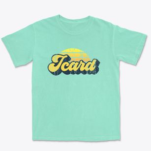 Icard North Carolina Sublime Sunset Premium Heavyweight T-shirt