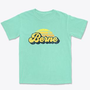 Berne New York Sublime Sunset Premium Heavyweight T-shirt