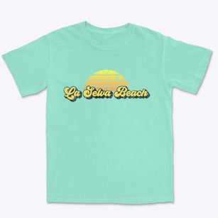 La Selva Beach California Sublime Sunset Premium Heavyweight T-shirt