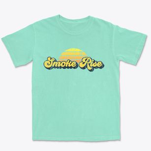 Smoke Rise Alabama Sublime Sunset Premium Heavyweight T-shirt