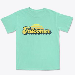 Falconer New York Sublime Sunset Premium Heavyweight T-shirt
