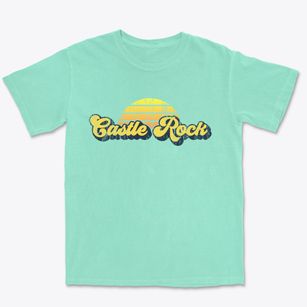 Castle Rock Washington Sublime Sunset Premium Heavyweight T-shirt