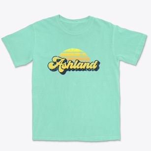 Ashland New Hampshire Sublime Sunset Premium Heavyweight T-shirt