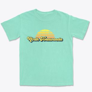 North Tonawanda New York Sublime Sunset Premium Heavyweight T-shirt