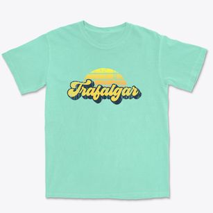 Trafalgar Indiana Sublime Sunset Premium Heavyweight T-shirt