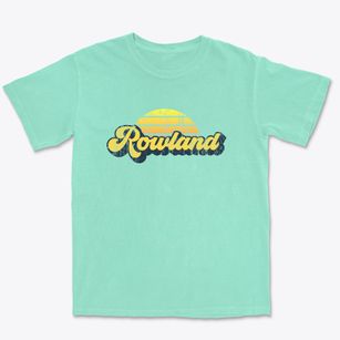 Rowland North Carolina Sublime Sunset Premium Heavyweight T-shirt