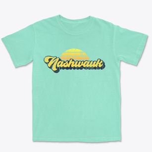 Nashwauk Minnesota Sublime Sunset Premium Heavyweight T-shirt