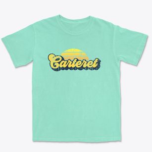 Carteret New Jersey Sublime Sunset Premium Heavyweight T-shirt