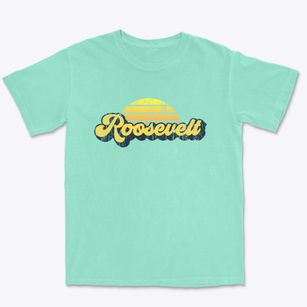 Roosevelt New Jersey Sublime Sunset Premium Heavyweight T-shirt