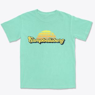 Campbellsburg Kentucky Sublime Sunset Premium Heavyweight T-shirt
