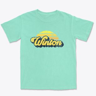 Winton North Carolina Sublime Sunset Premium Heavyweight T-shirt
