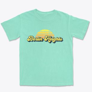 Berlin Heights Ohio Sublime Sunset Premium Heavyweight T-shirt