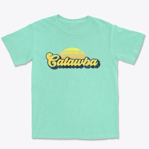 Catawba North Carolina Sublime Sunset Premium Heavyweight T-shirt