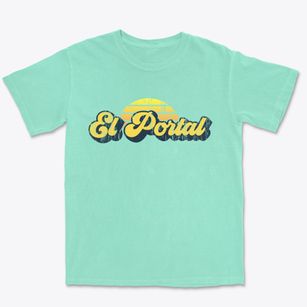 El Portal California Sublime Sunset Premium Heavyweight T-shirt