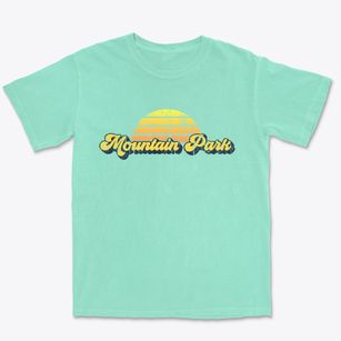Mountain Park Oklahoma Sublime Sunset Premium Heavyweight T-shirt