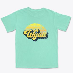 Wyatt Missouri Sublime Sunset Premium Heavyweight T-shirt