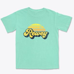 Rewey Wisconsin Sublime Sunset Premium Heavyweight T-shirt