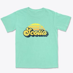 Scotia Nebraska Sublime Sunset Premium Heavyweight T-shirt