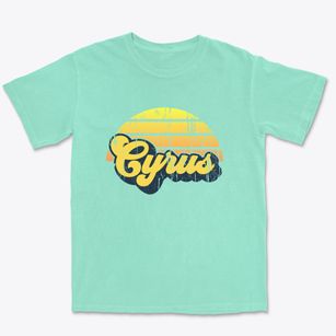 Cyrus Minnesota Sublime Sunset Premium Heavyweight T-shirt