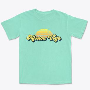 Mission Viejo California Sublime Sunset Premium Heavyweight T-shirt