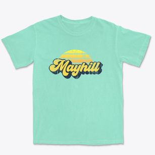 Mayhill New Mexico Sublime Sunset Premium Heavyweight T-shirt