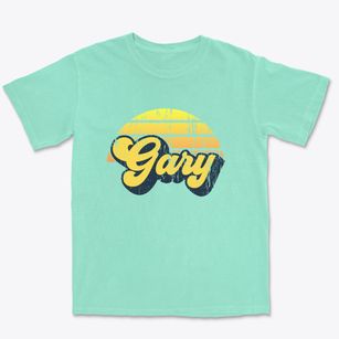 Gary Minnesota Sublime Sunset Premium Heavyweight T-shirt