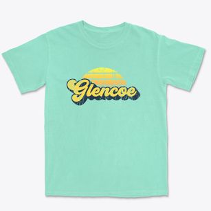 Glencoe Ohio Sublime Sunset Premium Heavyweight T-shirt