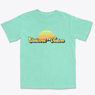 Chilcoot-vinton California Sublime Sunset Premium Heavyweight T-shirt