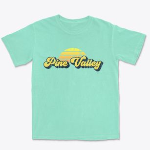 Pine Valley Utah Sublime Sunset Premium Heavyweight T-shirt