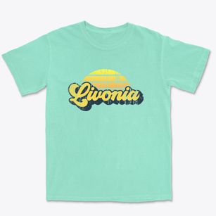 Livonia Missouri Sublime Sunset Premium Heavyweight T-shirt