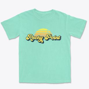 Rocky Point Montana Sublime Sunset Premium Heavyweight T-shirt