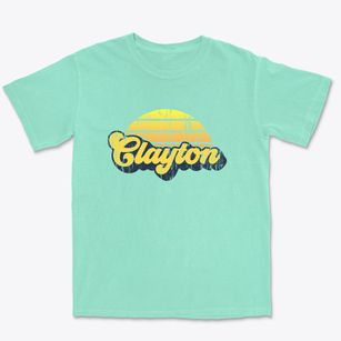 Clayton Kansas Sublime Sunset Premium Heavyweight T-shirt